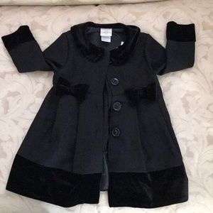 Baby girl dress coat